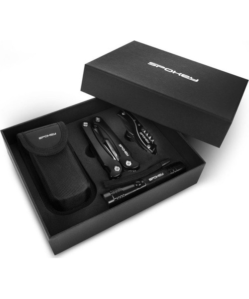 Multitool Spokey Bold, Black, 4 pcs.