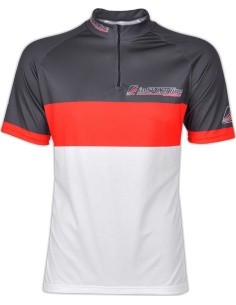 Dviratininkų apranga inSPORTline Pro Team - Raudona/balta/juoda