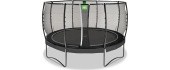 EXIT Allure Premium trampoline ø427cm - black