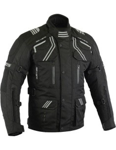 Men’s Touring Moto Jacket BOS Temper - Black