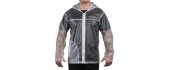 Motorcycle Raincoat W-TEC Lighty - Transparent