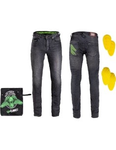 Men’s Motorcycle Jeans W-TEC Leonard - Black