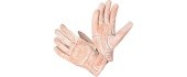 Motorcycle Gloves W-TEC Modko - Brick Red-White