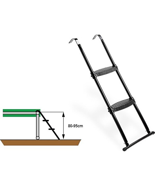 EXIT trampoline ladder for a frame height of 80-95 cm