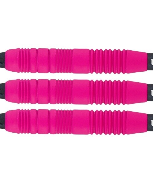Smiginio strėlytės Unicorn Core Plus Rubberized Brass Pink, 3 vnt.