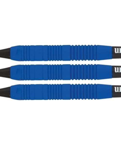 Darts Unicorn Core Plus Rubberized Brass Blue – 3-Pack