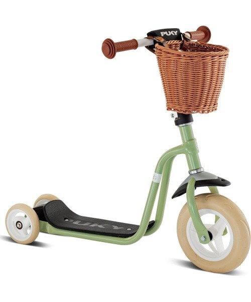 Paspirtukas PUKY R 1 Classic retro green