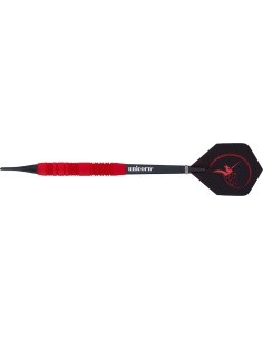 Darts Unicorn Core Plus Rubberized Brass Red – 3-Pack