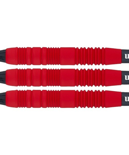 Darts Unicorn Core Plus Rubberized Brass Red – 3-Pack