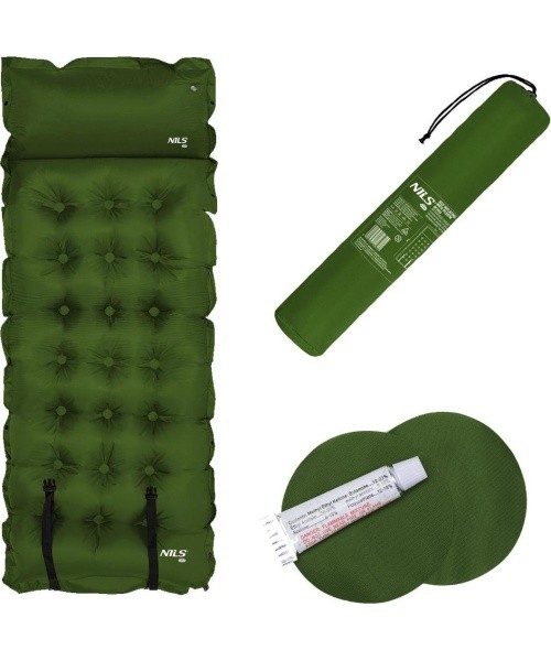 NC4018  DARK GREEN SELF-INFLATING MAT NILS CAMP