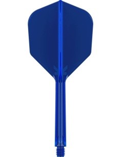 Dart Flights Target K-Flex No.6 Medium – 3-Pack - Blue