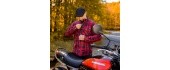 Motorcycle Shirt BOS Lumberjack