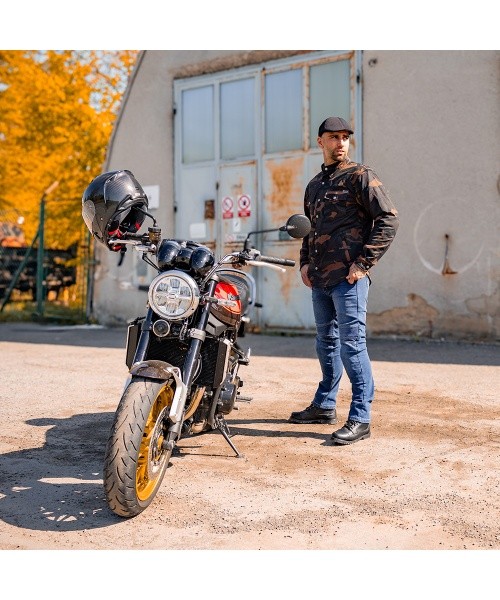 Motorcycle Shirt BOS Lumberjack
