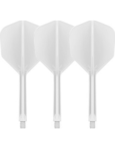 Dart Flights Target K-Flex No.6 In Between – 3-Pack - White
