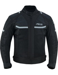 Men’s Motorcycle Jacket BOS Libera - Black