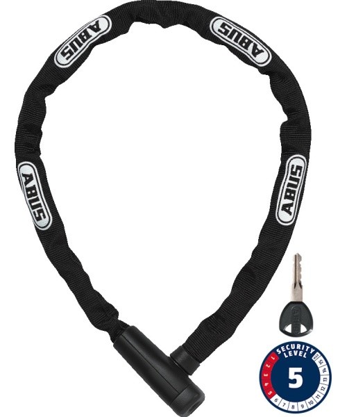 Abus Steel-O-Chain 5805K/75 Lock, Black