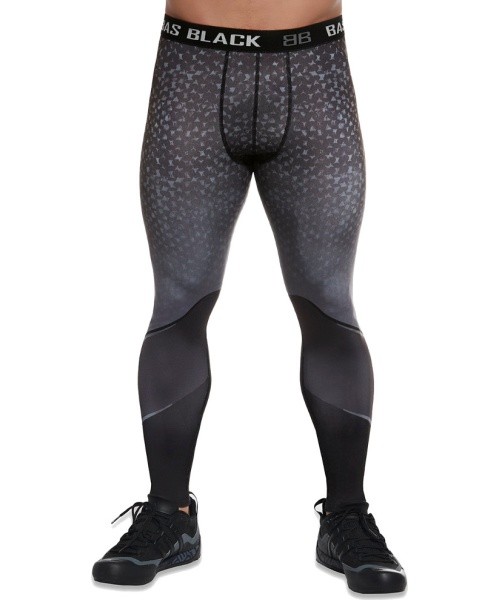 Men's Sports Leggings BAS BLACK Hardmen - Grey