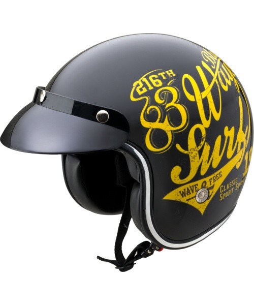 Motociklininko šalmas W-TEC Café Racer - 3Ways Surf