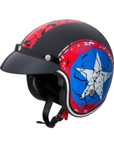 Motociklininko šalmas W-TEC Café Racer - Big Star