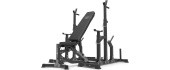 Set MS11_2.0 | double-sided adjustable training bench + adjustable stands - Marbo Sport