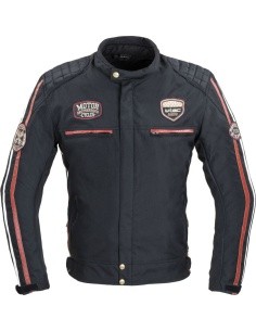 Vyriškas motociklininko švarkas W-TEC Jawo - Black