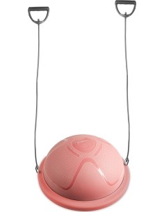 Balance Trainer inSPORTline Dome Compact w/ Resistance Bands - Pink