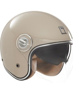 Motociklininko šalmas NOX Premium Heritage Mocha