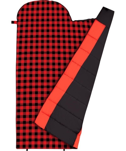 NC2003 BLACK-RED SLEEPING BAG NILS CAMP