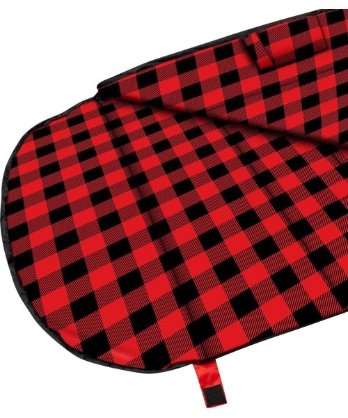 NC2003 BLACK-RED SLEEPING BAG NILS CAMP