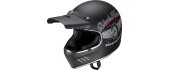 Motorcycle Helmet W-TEC Black Heart Retron - Angerwheel Silver