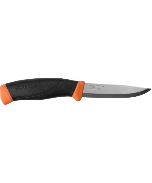 Morakniv Companion knife dark orange stainless steel