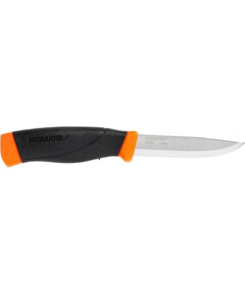 Knife Morakniv Companion F Heavy Duty, Carbon Steel, Orange