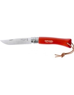 Sulankstomas peilis su dirželiu Opinel Colorama 07 Inox, skroblo rankena