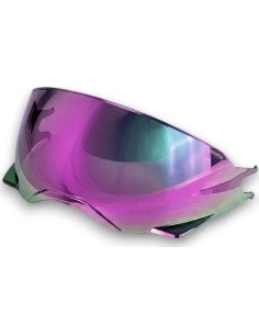 Replacement Visor/Sun Visor for W-TEC Satalone Helmet - Rainbow