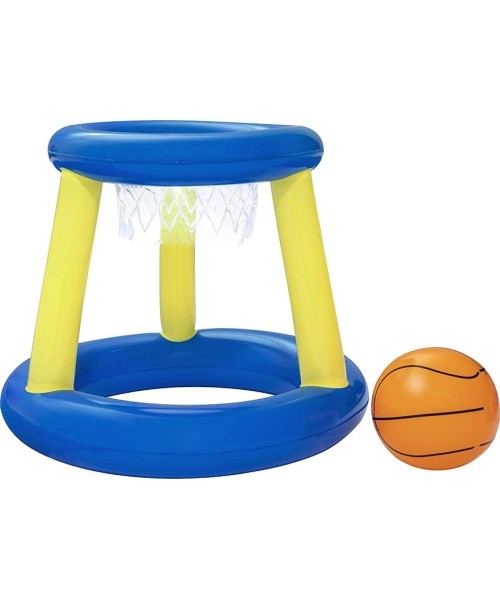 Inflatable Pool Hoop & Basketball Bestway