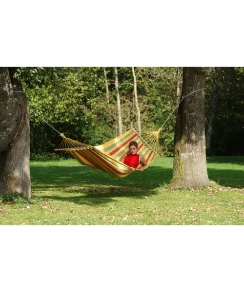 Hammock Amazonas Aruba with EllTex material, yellow
