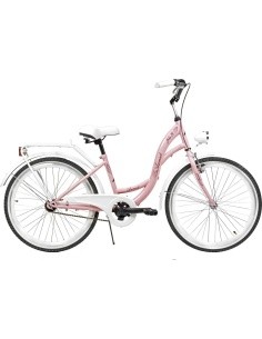 AZIMUT Julie 24" 2025 pink-white Bicycle