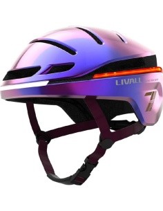 Livall EVO21 Smart Helmet, size M, purple