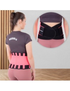 Neoprene Belt inSPORTline Waistrim - Pink