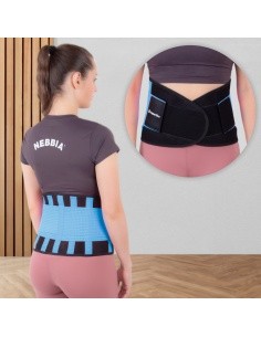 Neoprene Belt inSPORTline Waistrim - Blue