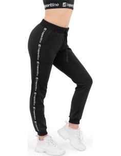 Moteriškos sportinės kelnės inSPORTline Comfyday Woman - Juoda