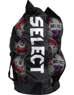 Krepšys kamuoliams Select 18-20 v24 810068, juodas