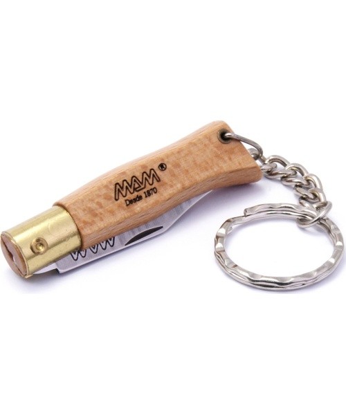 Folding Knife With Keychain MAM Douro 2002, Boxwood, 4.5cm