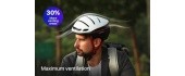 Livall EVO21 smart helmet, size M, white