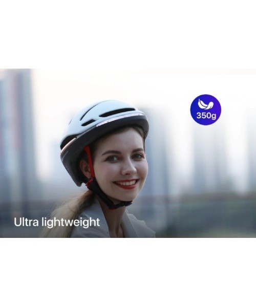 Livall EVO21 smart helmet, size M, white