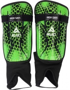 Futbolo blauzdų apsaugos SELECT High Safe, dydis 2XS