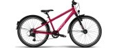 PUKY Cyke 24-8 Alu Active Bike, berry/black