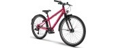 PUKY Cyke 24-8 Alu Active Bike, berry/black