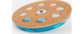 Balance Board with Water NOHrD Eau-Me Board Cherry