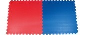 Gimnastikos tatamis Yate 20, raudonas/mėlynas, 1x1 m